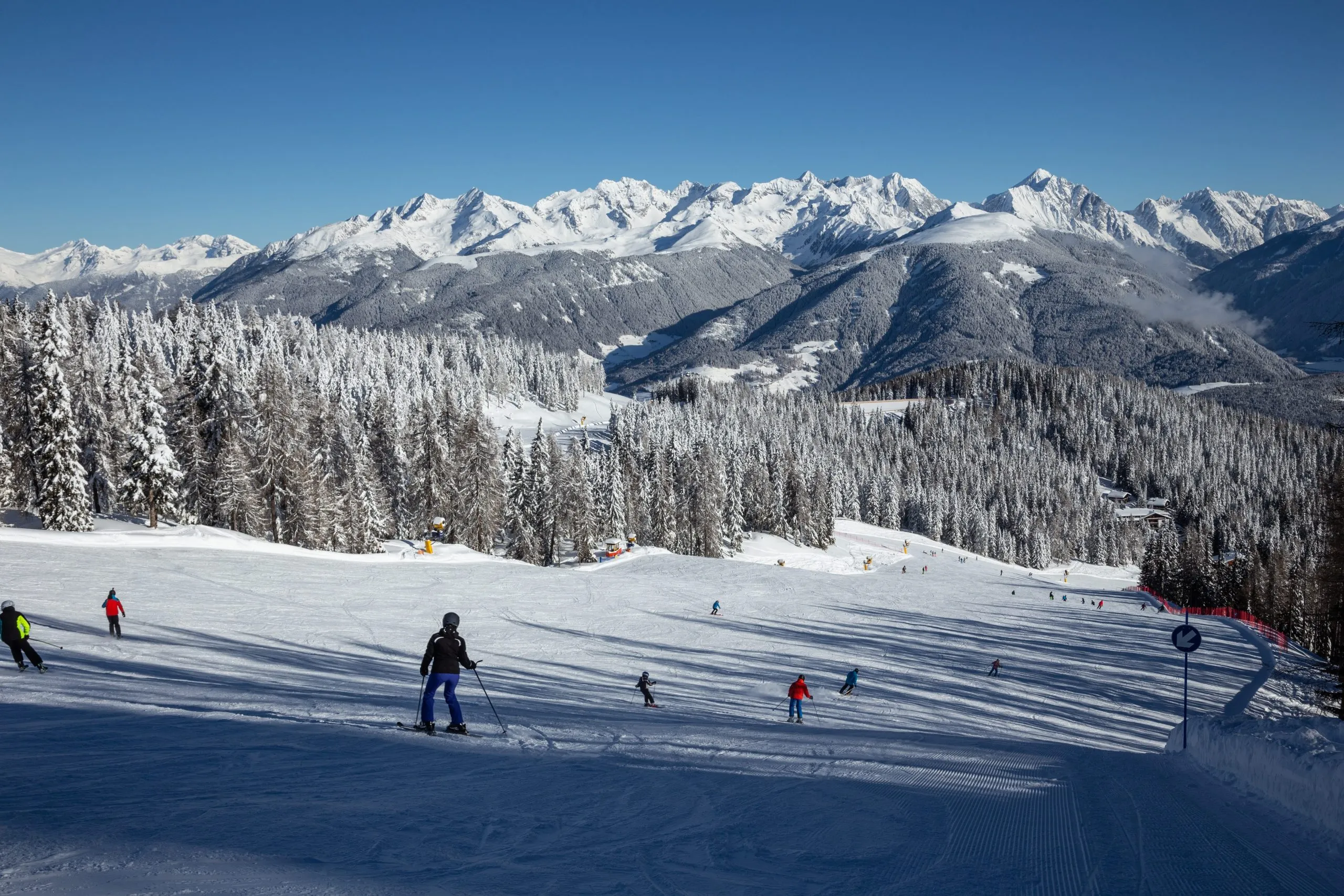 Kronplatz is a resort for skiers of all ages.